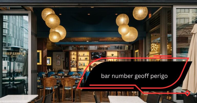 Bar Number Geoff Perigo – A Comprehensive Overview