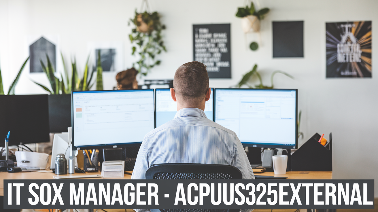 IT SOX Manager – ACPUUSR023325External